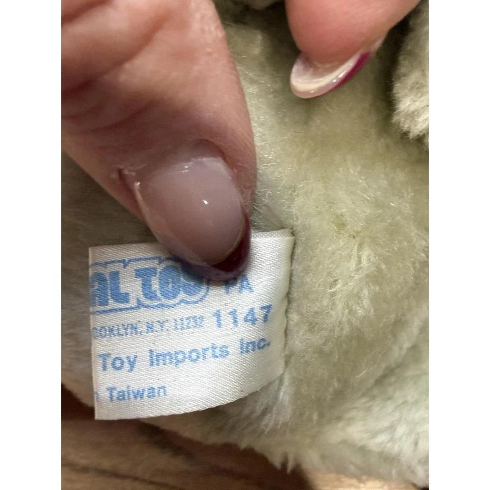 VTG 1985 Animal Toy Imports‎ Storybrook Friends Cat Plush Rubber Face
